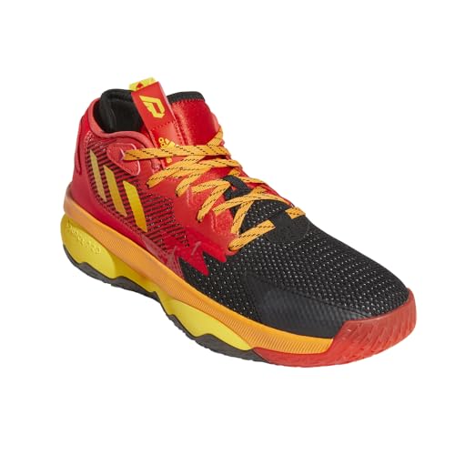 adidas Mens Dame 8 Mr. Inc Basketball Sneakers Shoes - Black - Size 7 M2