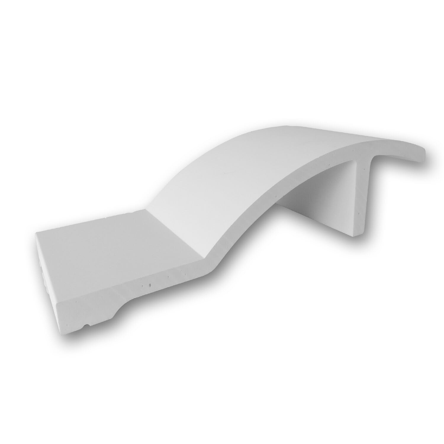 Orac Decor C372 | High Density Polyurethane Moulding for Indirect Lighting | Primed White | 4in Sample Piece,C372-SAMP