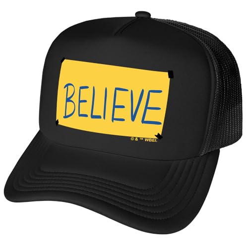 Popfunk Official Ted Lasso Believe Sign Foam Snapback Trucker Hat - Unisex for Men and Women