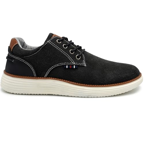 Image of AKADEMIKS Mens Dayton Oxford, Comfortable Footwear for Formal and Casual Wear