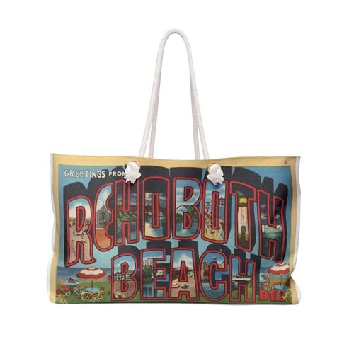 Retro Beach Weekender Bag - Perfect for Travel, Vacations, Summer Getaways, Beach Lovers, Gifts for Travelers