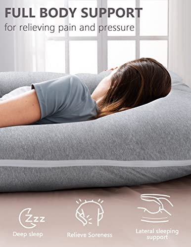 Angqi COMIN18JU068740 Pregnancy Pillows, U Shaped Pregnancy Body Pillow thumb #2