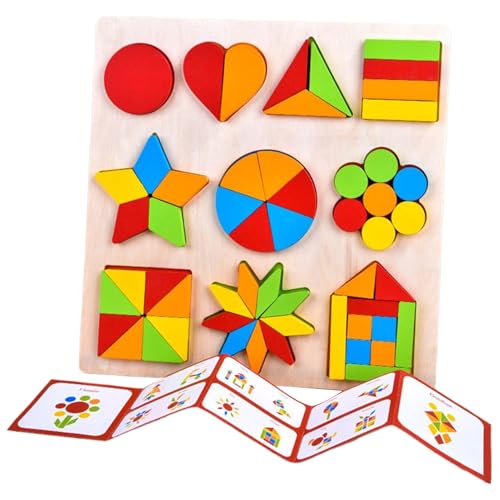 Puzzle formes de qualité supérieure pour activités géométriques d'éveil