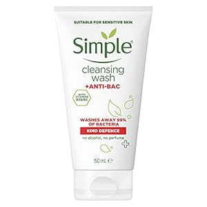 Simple Kind Defence +ANTI-BAC Cleansing Face Wash, 150ml