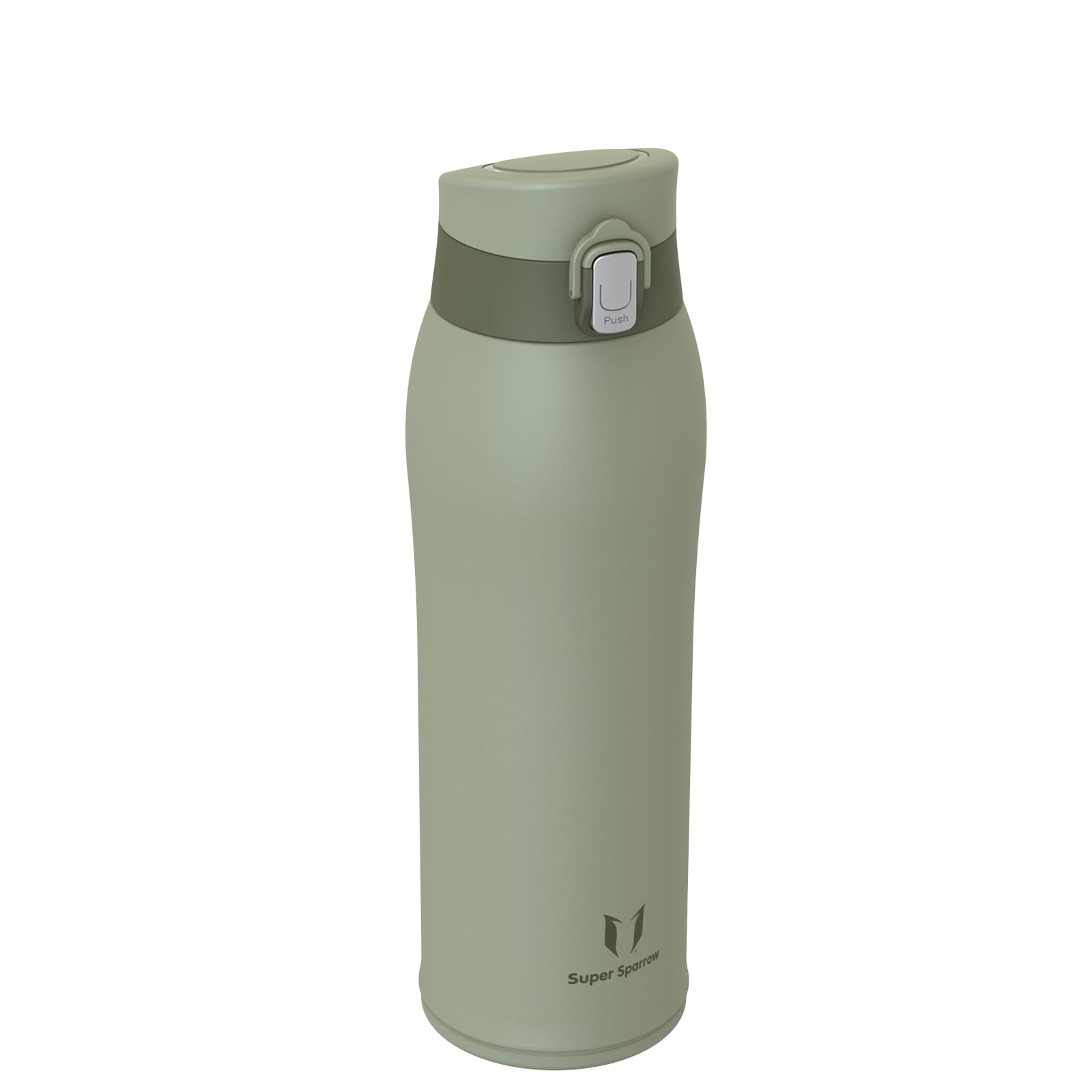 Super Sparrow Borraccia Termica, Acciaio Inox Bottiglia Termica - 350ml, 500ml, 750ml - Senza BPA Tazza Termica, Borraccia Termica per Bambini, Scuola, Sportiva, Bici, Campeggio, Palestra