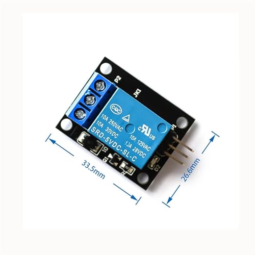 Module de relais optocoupleur KY-019 5V pour automatisme et prototypage de circuits - 10 pcs - 2
