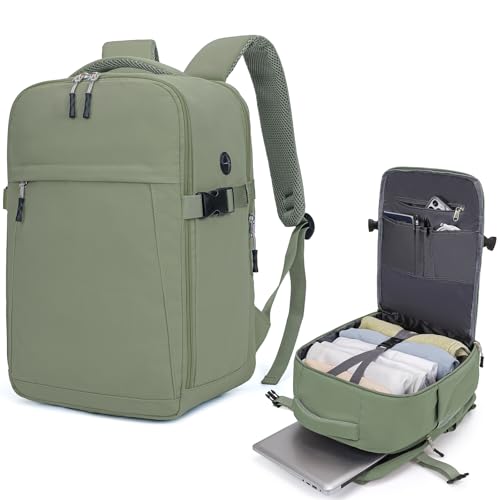 Xkdoai Mochila 40x30x20 Mochila Viaje Cabina Avion para Ryanair Wizz Air Easyjet Equipaje de Mano Bolsa Antirrobo Resistente Al Agua