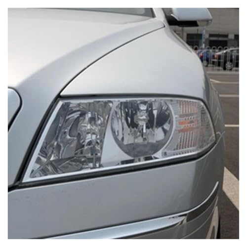 Lentille phare Skoda Octavia 2008 réparation masque gauche