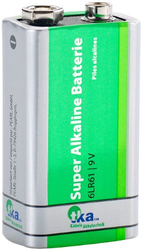 Pile bloc 9V alcaline SuperLife 6LR61 [TKA] Cover