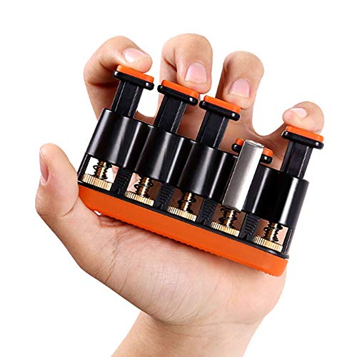 Finger Strengthener,Guitar Beginner Exercier,Finger trainer,Hand Grip Strength Trainer for Athletes,Musicians & Physical Therapy