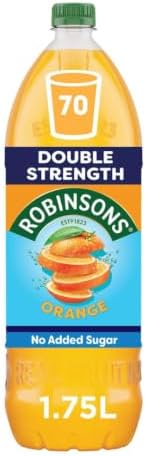 Robinsons Fruit Squash - Low Calorie - Double Strength - Orange 1.75 Litre