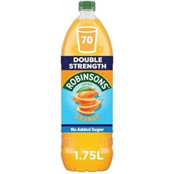 Robinsons Fruit Squash - Low Calorie - Double Strength - Orange 1.75 Litre