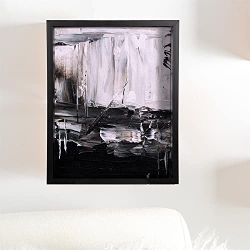 Nicola Spring 3D Shadow Box Photo Frame - 8x10 (20x25cm) - Pack of 1 - Black 3D Photo Frame Box Picture Frame Deep Portrait Display Case for Crafts, Keepsakes, Wedding, Graduation - Image 4