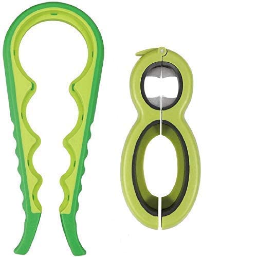 Venozo 6 in 1 Multifunction Stainless Steel Can Opener Creative Beer Bottle Opener Fashion Jar Opener Practical Kitchen Tool-in Openers