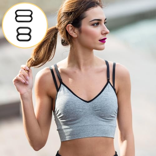 Ouligay 120 pièces Clips de bretelles de soutien-gorge réglables, Bretelles de soutien-gorge pour femmes, Remplacement pour boucles de bretelles de soutien-gorge, Clips de bretelles de soutien-gorge – vue 5