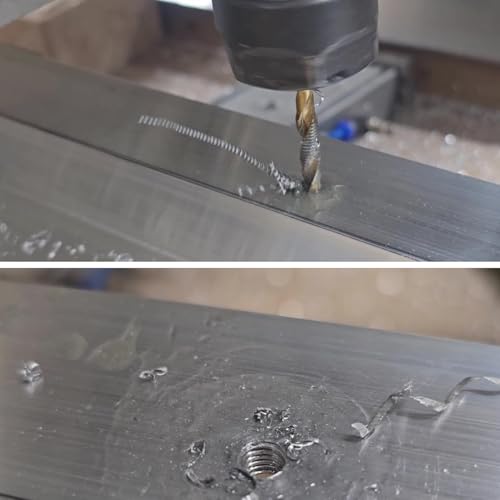 image for ALLWIN 6 Pack Taps Bit Set - Titanium Combination Drill Tap Bit Set Sc