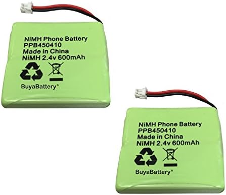2 x Buyabattery® Branded PPB450410 BT Verve 450 Phone Battery 2.4V 600mAh NiMH