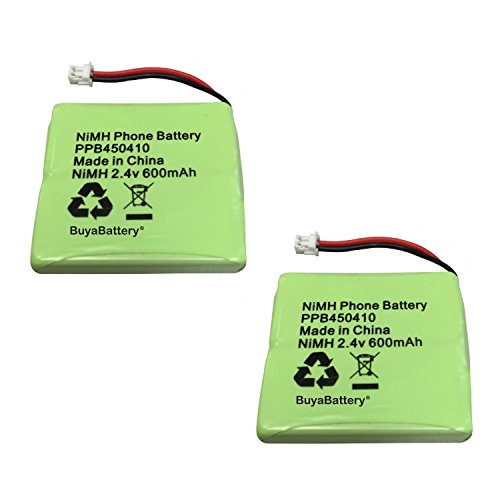 2 x Buyabattery® Branded PPB450410 BT Verve 450 Phone Battery 2.4V 600mAh NiMH