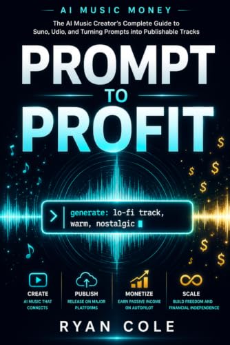 AI Music Money: Prompt to Profit: The AI Music Creator's Complete Guide to Suno, Udio, and Turning Prompts into Publishable Tracks (AI Music Money Series)