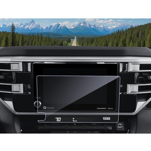 Image of CDEFG for 2025 2026 Toyota Tundra Screen Protector 8-Inch Tempered Glass, for 2022-2026 Toyota Tundra SR SR5 Accessories Screen Cover HD Anti Fingerprints
