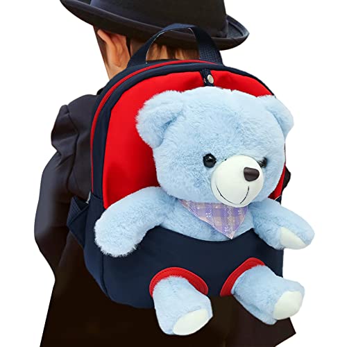 Mochila oso, mochila escolar niñas - Mochila niños pequeños, mochila oso, mochila preescolar, cumpleaños infantil