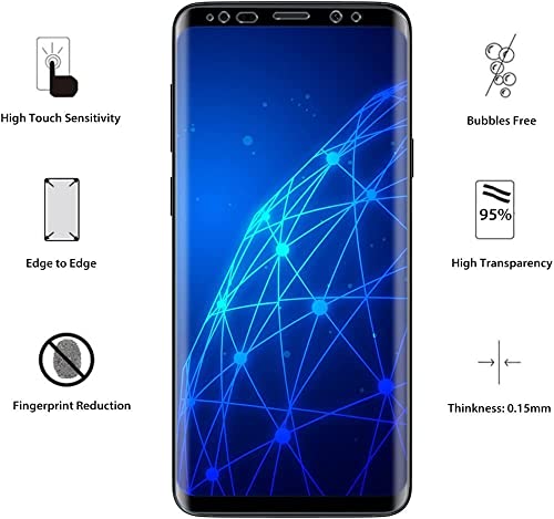 Image of STP FEEL (2 Pack Unbreakable Membrane Screen Protector Guard For Samsung Galaxy S8 (5.8 Inch) | Membrane Ultra Smooth Touch with Finger Print Support - HD /3 Months Warranty