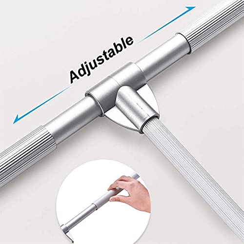 Tringle rabattable réglable pour aménager les placards hauts - 4