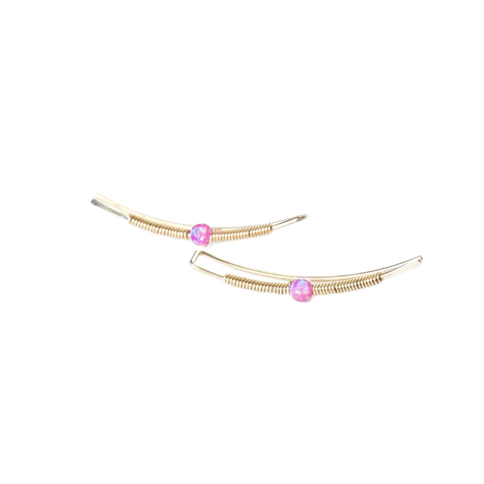 Boucles d'oreilles faites main légères pour sublimer le visage féminin - 4