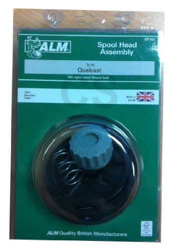 ALM Qualcast qc-pt 3043 te30h Bobina Cabeza Asamblea con M6 derecho rosca GP302