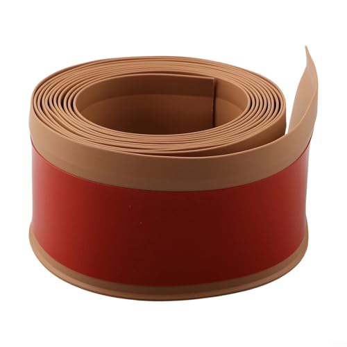 Zócalo plástico autoadhesivo flexible rodapié lavable impermeable para proteger paredes 8