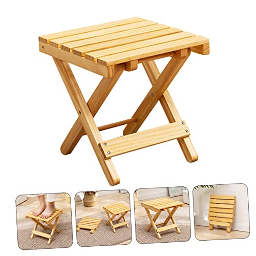 Table en bois jaune au design simple et beau pour extérieur - 5