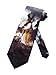 Steven Harris Mens Jesus Carrying the Cross Necktie - Black - One Size Neck Tie