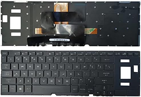 Laptop US Keyboard for Asus ROG GX501 GX501V GX501VI GX501VIK GX501VS GX501VSK GX501G GX501GI-XS74 0KNB0-6617US00 US Layout with Backlight