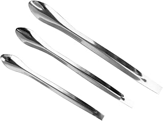 Juego de 3 espátulas de maquillaje de acero i...