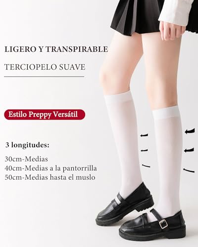 La Mejor Lista de Calcetines hasta la rodilla para Niña disponible en línea. 24 Imagen adicional