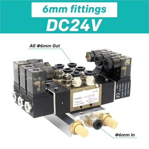 Électrovanne DC24V 2 positions pour résoudre les pertes de pression