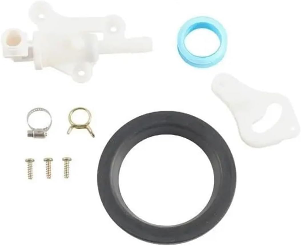 Toilet Water Valve Kit 2set RVs Toilet Water Assembly Valves Freeze Resistant Replacement Accessory for Camper Pedal-Flush