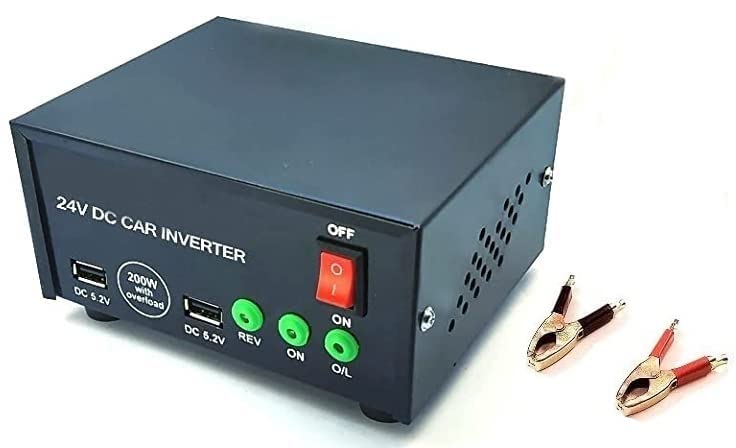ESPtronics 24V DC to 220V AC DC to AC Converter 24 Volt Solar Converter SMPS Power Supply with Red and Black Clip (B0BJ2CWCKM) Amazon Price History, Amazon Price Tracker
