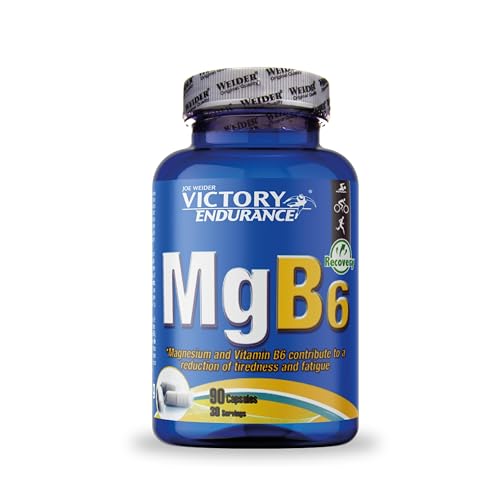VICTORY ENDURANCE Magnesio Y Vitamina B6 Envase 90 Cápsulas, 100 ml