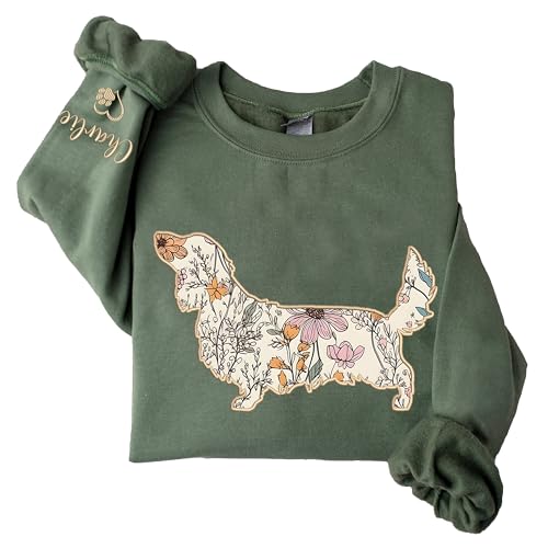 Custom Dachshund Mom Sweatshirt, Personalized Sausage Mama Crewneck, Doxie Mama Hoodie, Wiener Dog Mom Crewneck, Dog Mother Sweater, Custom Pet Pullover, Pet Owner Clothing