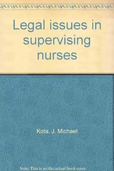 Paperback Legal issues in supervising nurses Book