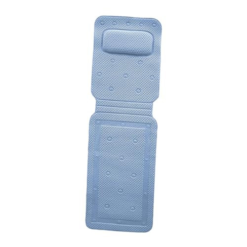Appui-tête pour baignoire bleu au design épuré et confort haut de gamme