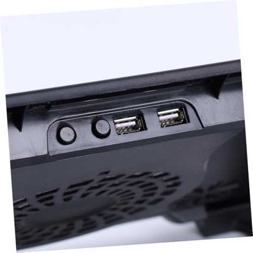 Base para laptop con 5 ventiladores TEHAUX negro miniatura 2