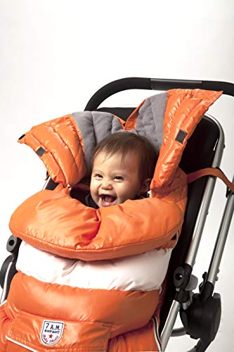 7Am Enfant Baby Shield Extendable Baby Bunting Bag Adaptable For Strollers, Orange Peel, Small #TOP2
