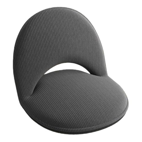 WIOLE���֎q 360�x��] �Ɍ����� 5�i�K ���N���C�j���O �t���A�`�F�A �V�[�v�{�A���n �_�炩�Ȕ��G�� �`�F�A �܂肽���� ���֎q �R���p�N�g ���� ���r���O���[�� �Q���p �����i �g�ݗ��ĕs�v �������Ƃ����\�t�@�� (�_�[�N�O���[)