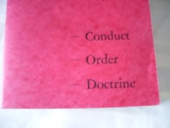 Unknown Binding Conduct, order, doctrine of the church Book
