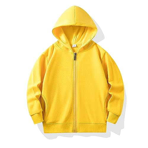Kids Zip Up Hoodie for Kids Cute Long Sleeve Unisex Jackets Coat Casual Comfy Fall Pullover Tops With Pockets2