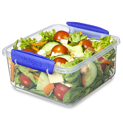 Sistema Klip It Collection Lunch Plus Food Storage Container, 40.5 Ounce/5 Cup #TOP4