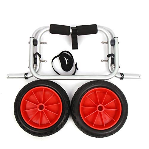 150 LBS - Carrello per kayak, kayak, con ruote