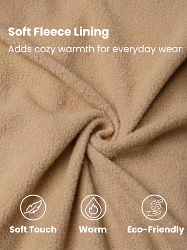 Image of WELAKEN Fleece lined Jackets with Water-Resistance Frabic for Kid's & Toddler II Girl's Rain Jacket & coats